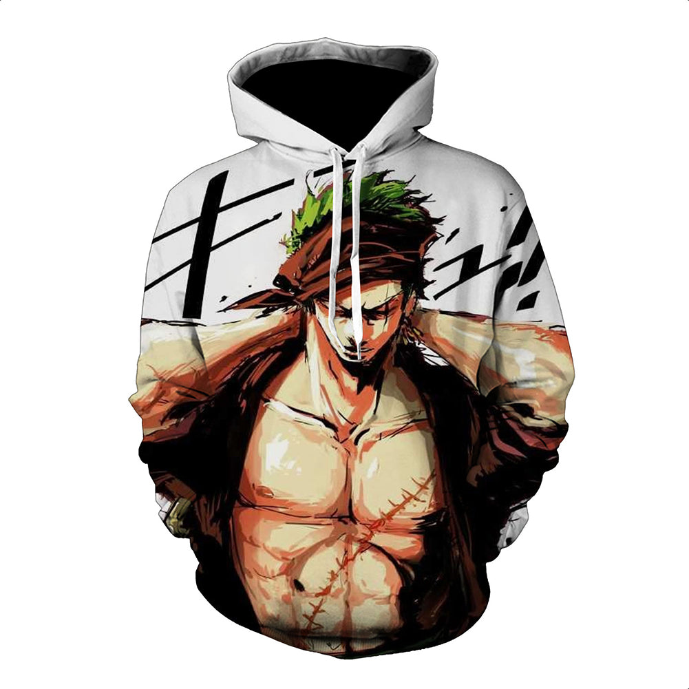 One piece zoro online pullover