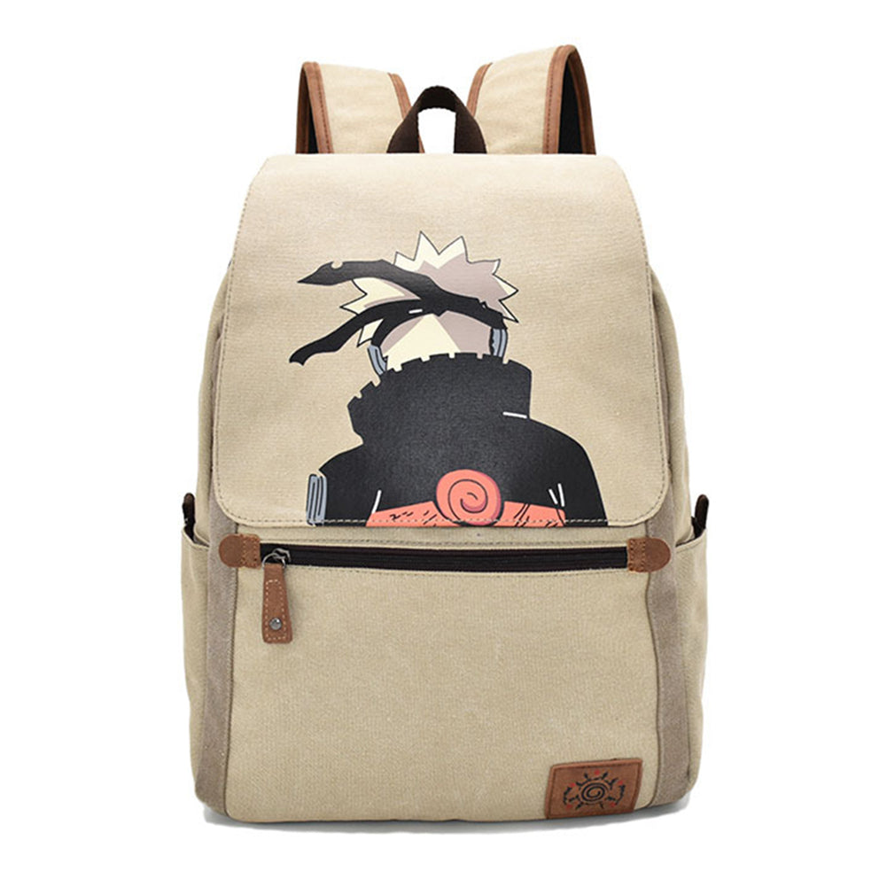Japanese Anime School Backpack - Naruto Bookbag One Piece