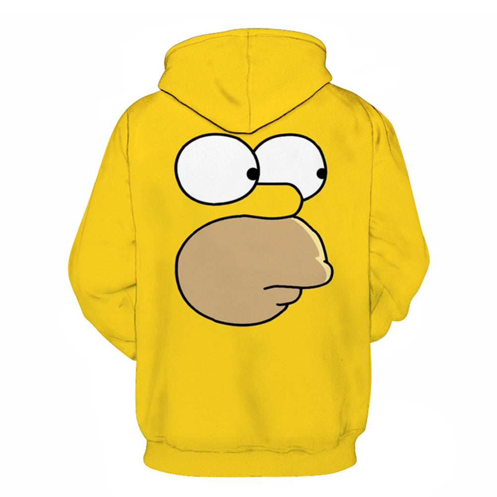 Simpsons Hoodie Hoodie Pullover Hoodie cosplaysos | – | Sweatshirt 3D | 3D Print