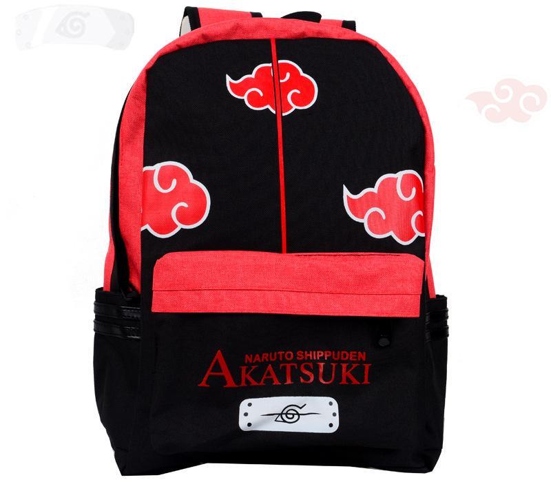 Naruto School Backpack Black Orange 32 x 44 x 16 cm - NAcloset