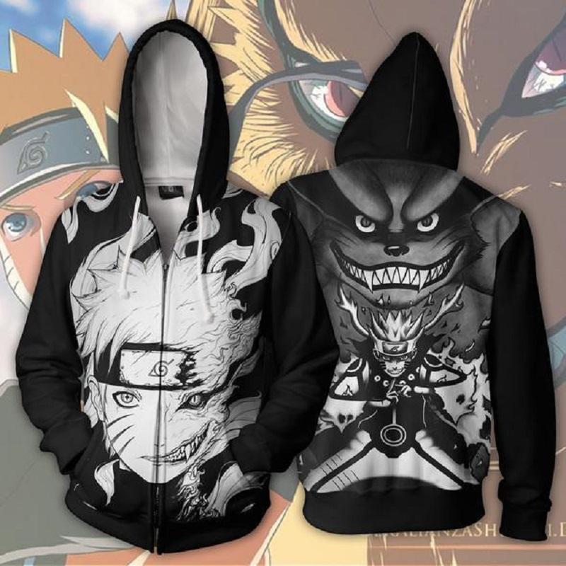 Naruto nine tails outlet hoodie