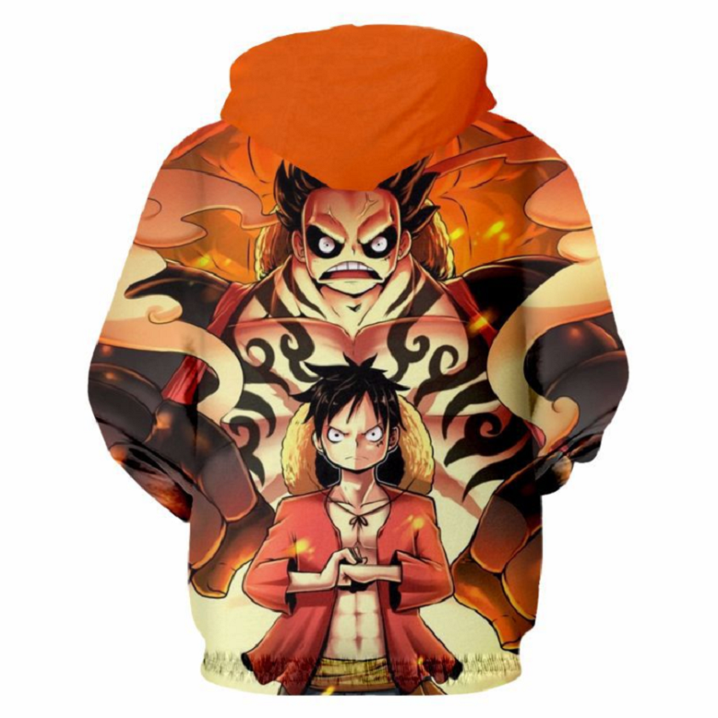 Felpa Cappuccio One Piece Monkey D Luffy - – CUC chooseurcolor