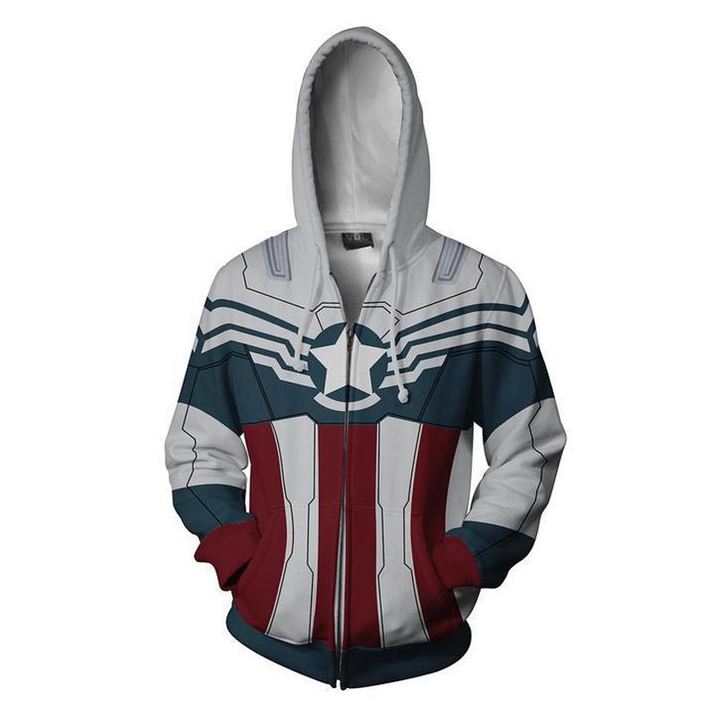 Captain America and Wonder Woman #2 Adult Pull-Over Hoodie by Art Galaxy -  Pixels