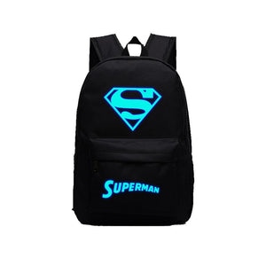 DC Comic Super Hero Superman Luminous 17" Computer Backpack CSSO115 - cosplaysos