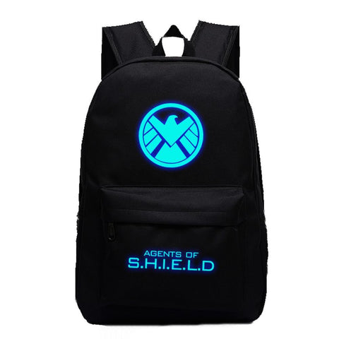 Marvel Comic The Agent of S.H.I.E.L.D Luminous computer backpack 19X12'' CSSO107 - cosplaysos