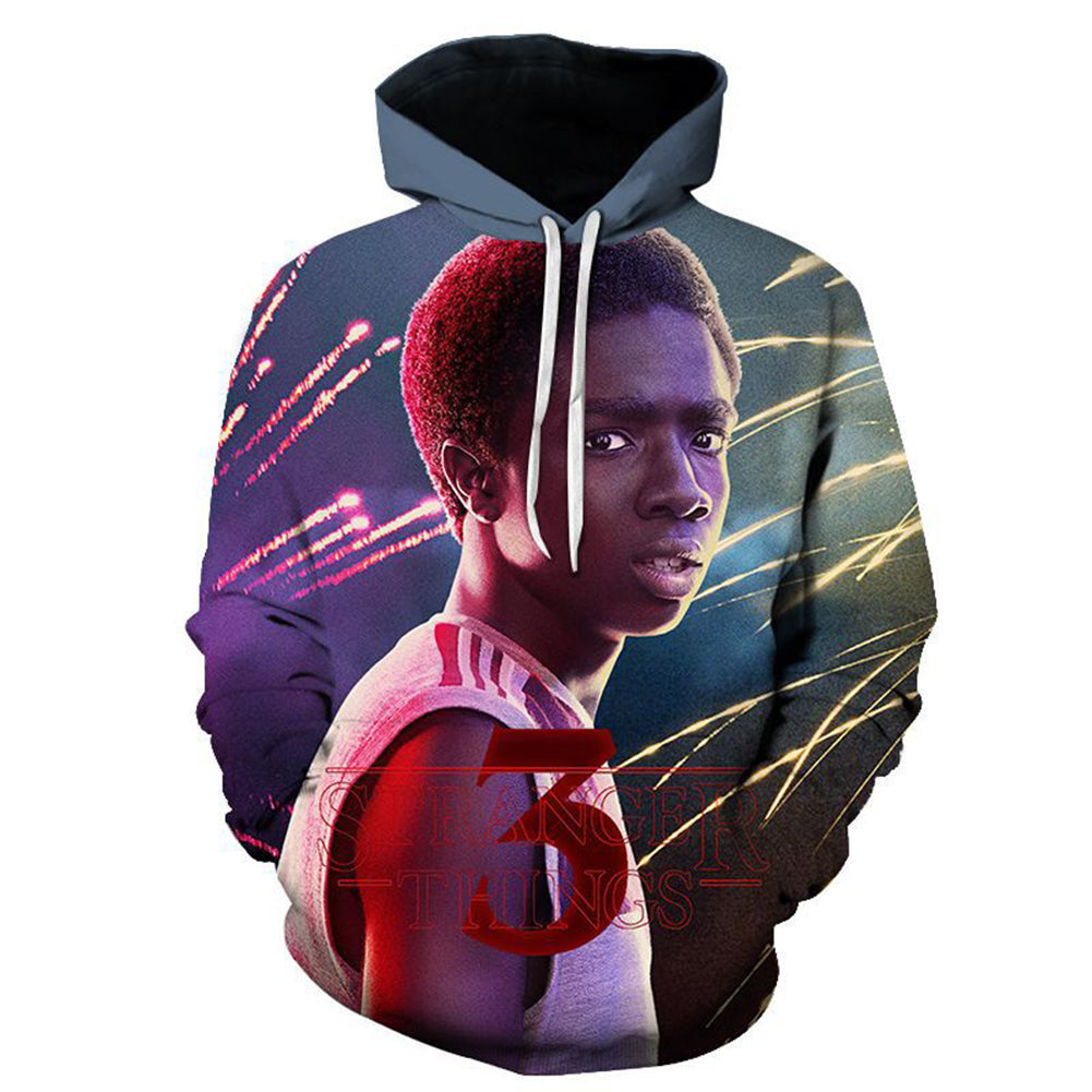 Stranger Things Hoodie - Lucas Pullover Hoodie CSSG044 - cosplaysos