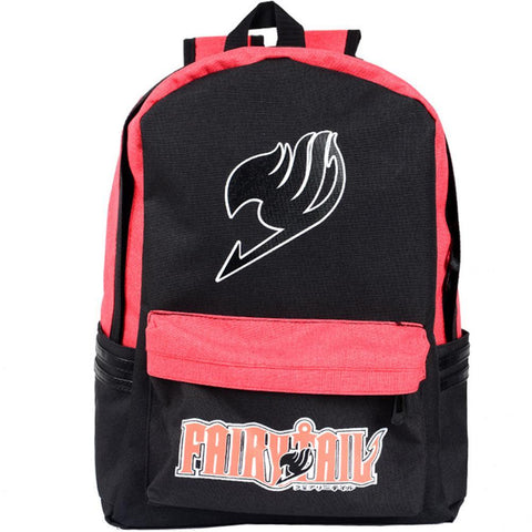 Anime Comics Fairy Tail Canvas Backpack CSSO137 - cosplaysos