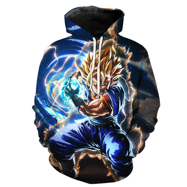 Dragon Ball Z Hoodie Super Vegito Pullover Hoodie CSOS027 - cosplaysos