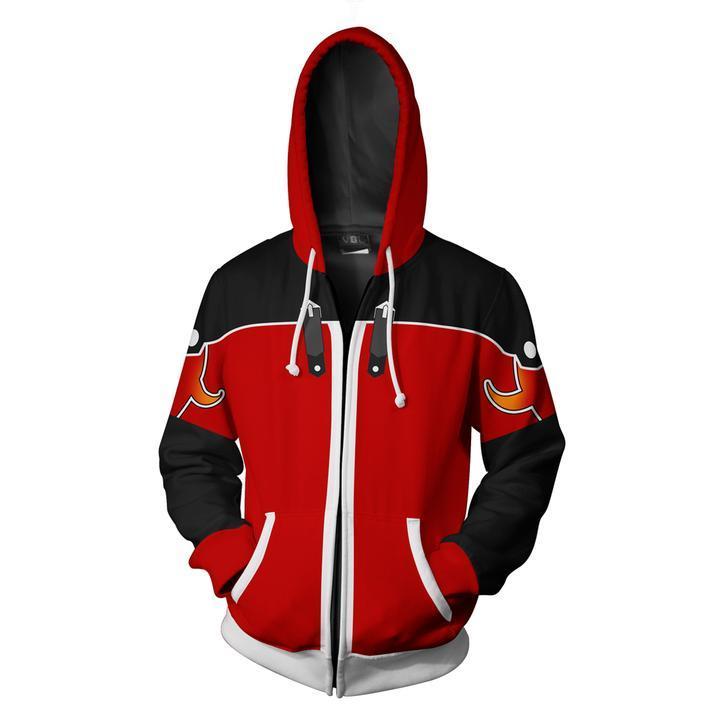 Kingdom Hearts Hoodie Sora Valor Form Hoodie Cosplay Costume cosplaysos