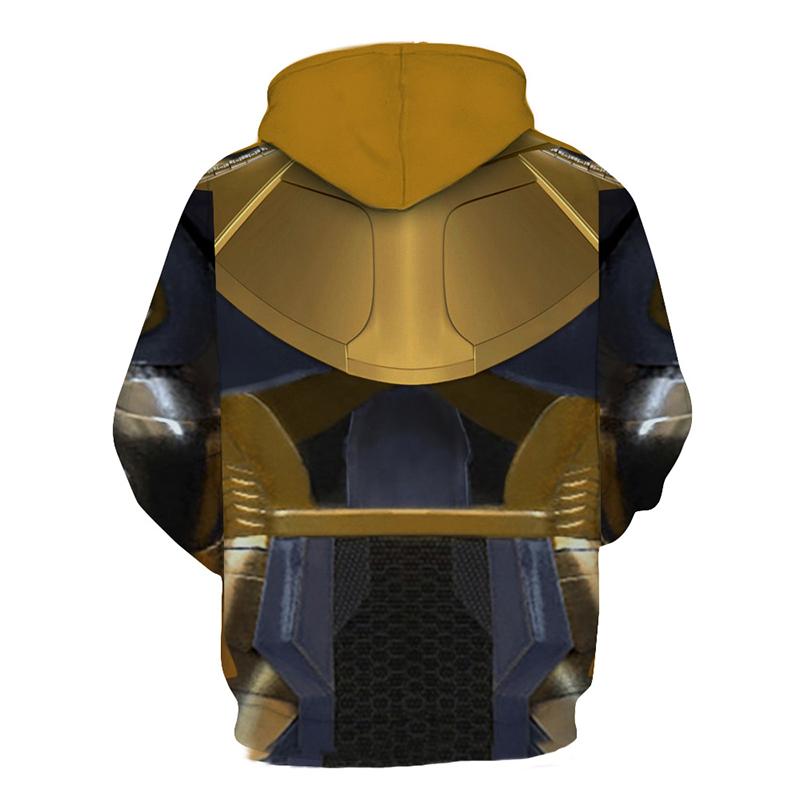 Black and gold avengers hoodie hotsell